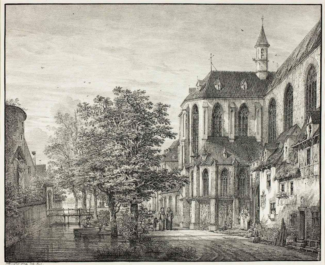 Chiesa Parrocchiale a Boppard sul Reno da Domenico Quaglio