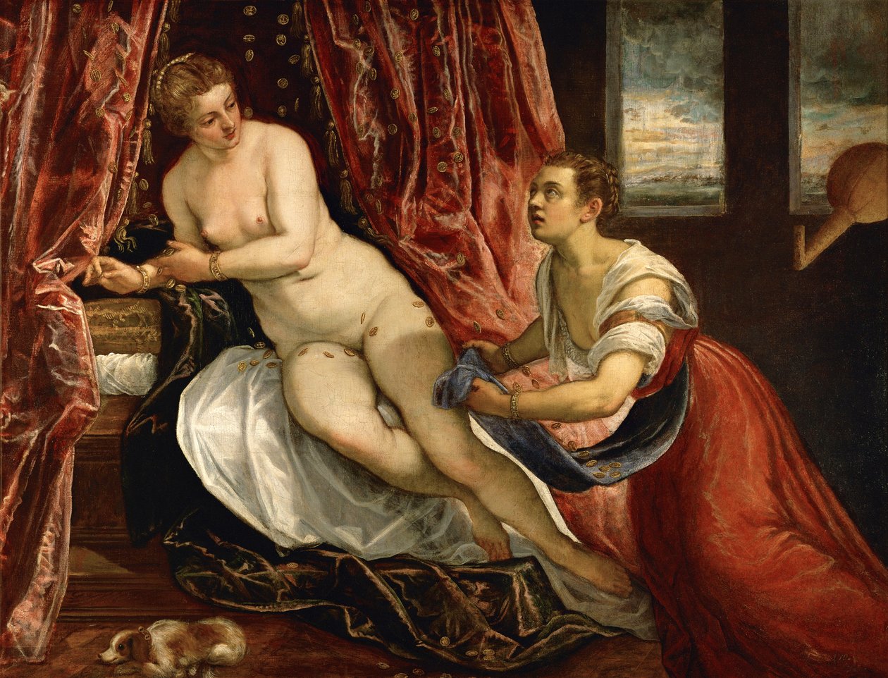 Danae, c.1570 da Domenico Robusti Tintoretto