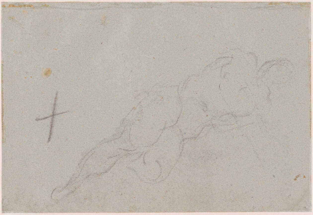 Nudo Femminile [verso] da Domenico Tintoretto