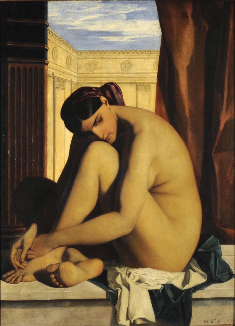 Nel bagno da Dominique Louis Papety