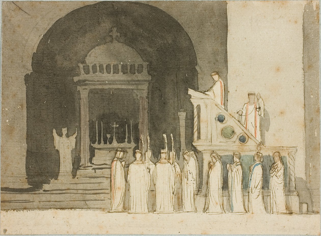 Altare dei cieli da Dominique Papety