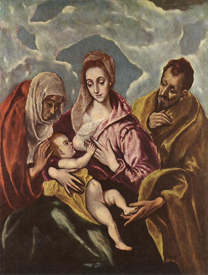 Sacra Famiglia con Sant