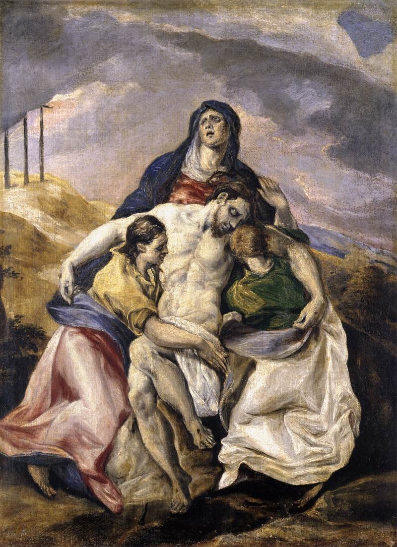Pietà da El Greco