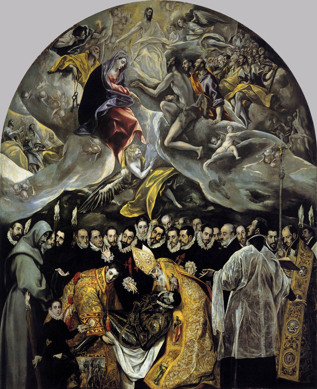 La sepoltura del conte di Orgaz da El Greco
