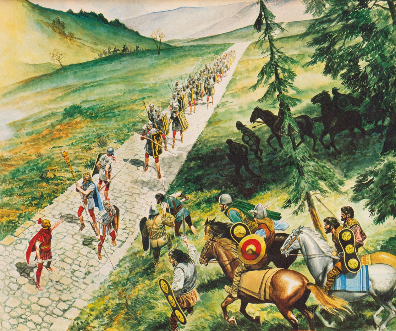 Strada romana da Don Lawrence