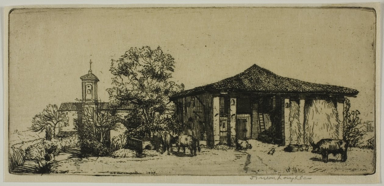 Una fattoria toscana da Donald Shaw MacLaughlan