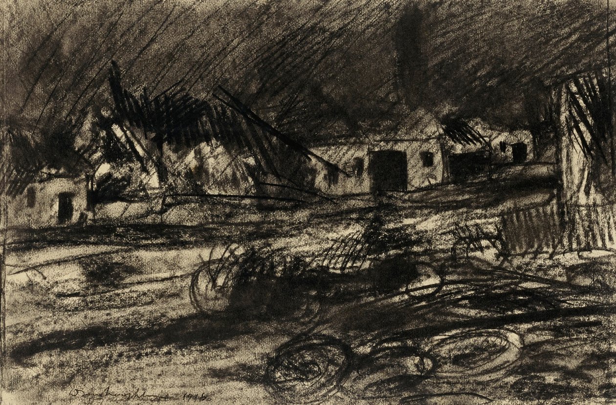 Una postazione di ambulanza da Donald Shaw MacLaughlan