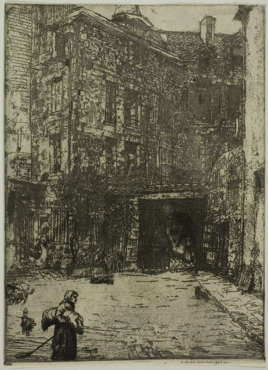 Corte del Commercio, Parigi da Donald Shaw MacLaughlan