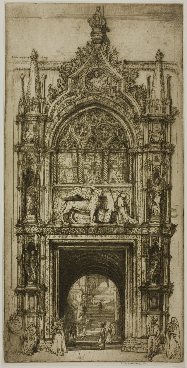 Porta dei Dogi, Venezia da Donald Shaw MacLaughlan