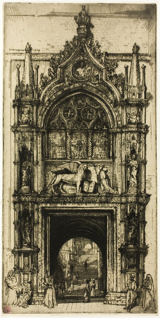 Porta dei Dogi, Venezia da Donald Shaw MacLaughlan
