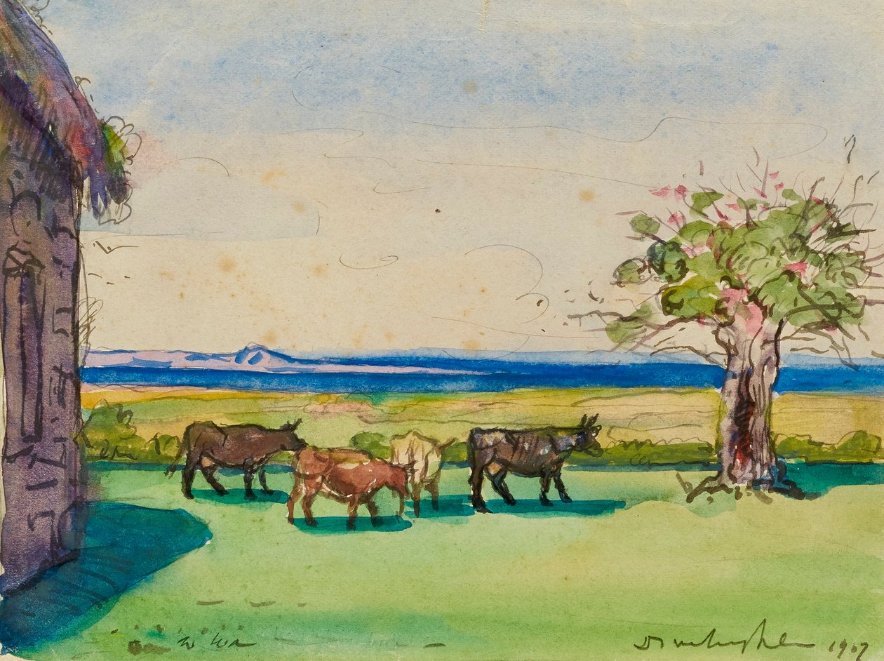 Paesaggio, Bretagna da Donald Shaw MacLaughlan