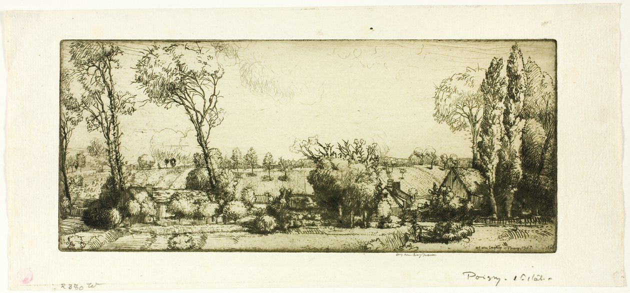 Paesaggio, Poigny da Donald Shaw MacLaughlan