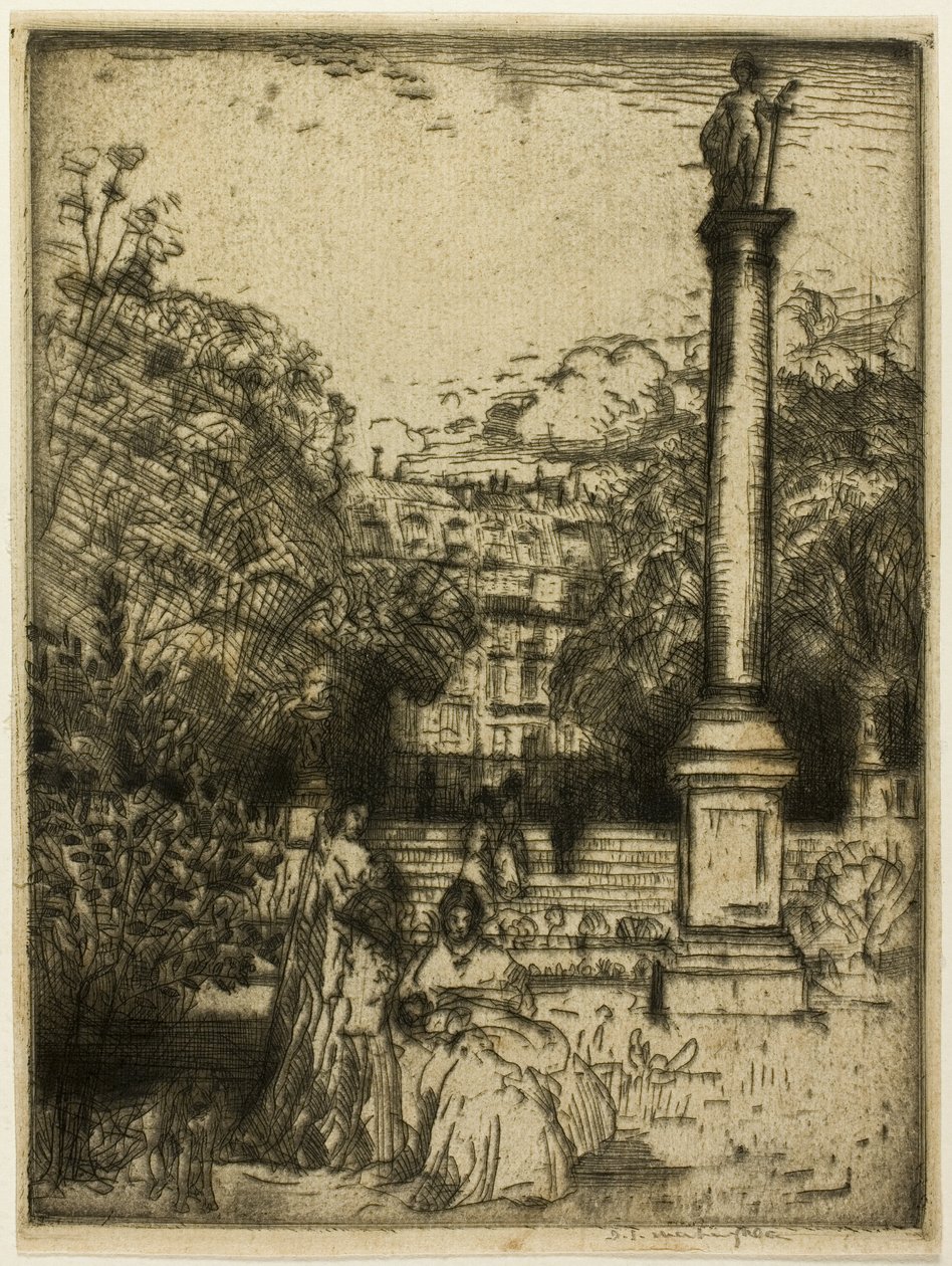 Colonna del Lussemburgo, Parigi da Donald Shaw MacLaughlan