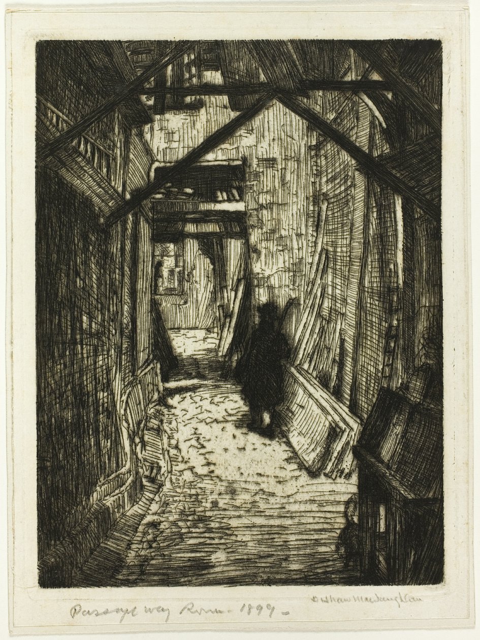 Passaggio, Rouen da Donald Shaw MacLaughlan