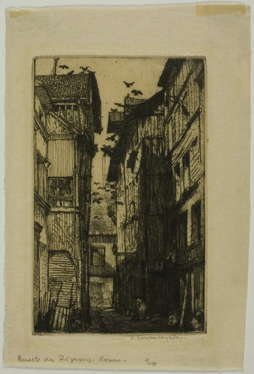 Ruelle des Pigeons, Rouen da Donald Shaw MacLaughlan