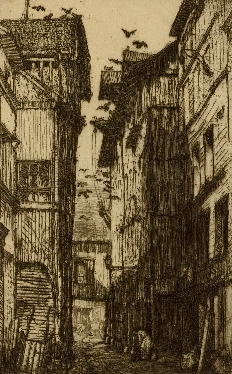Ruelle des Pigeons, Rouen da Donald Shaw MacLaughlan