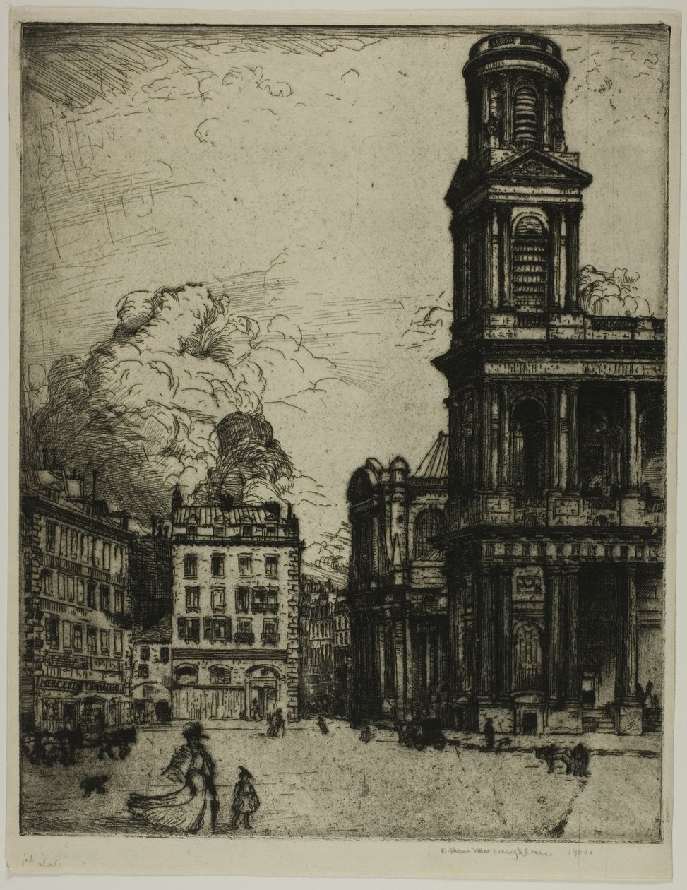 Saint Sulpice, Parigi: La Grande Torre da Donald Shaw MacLaughlan
