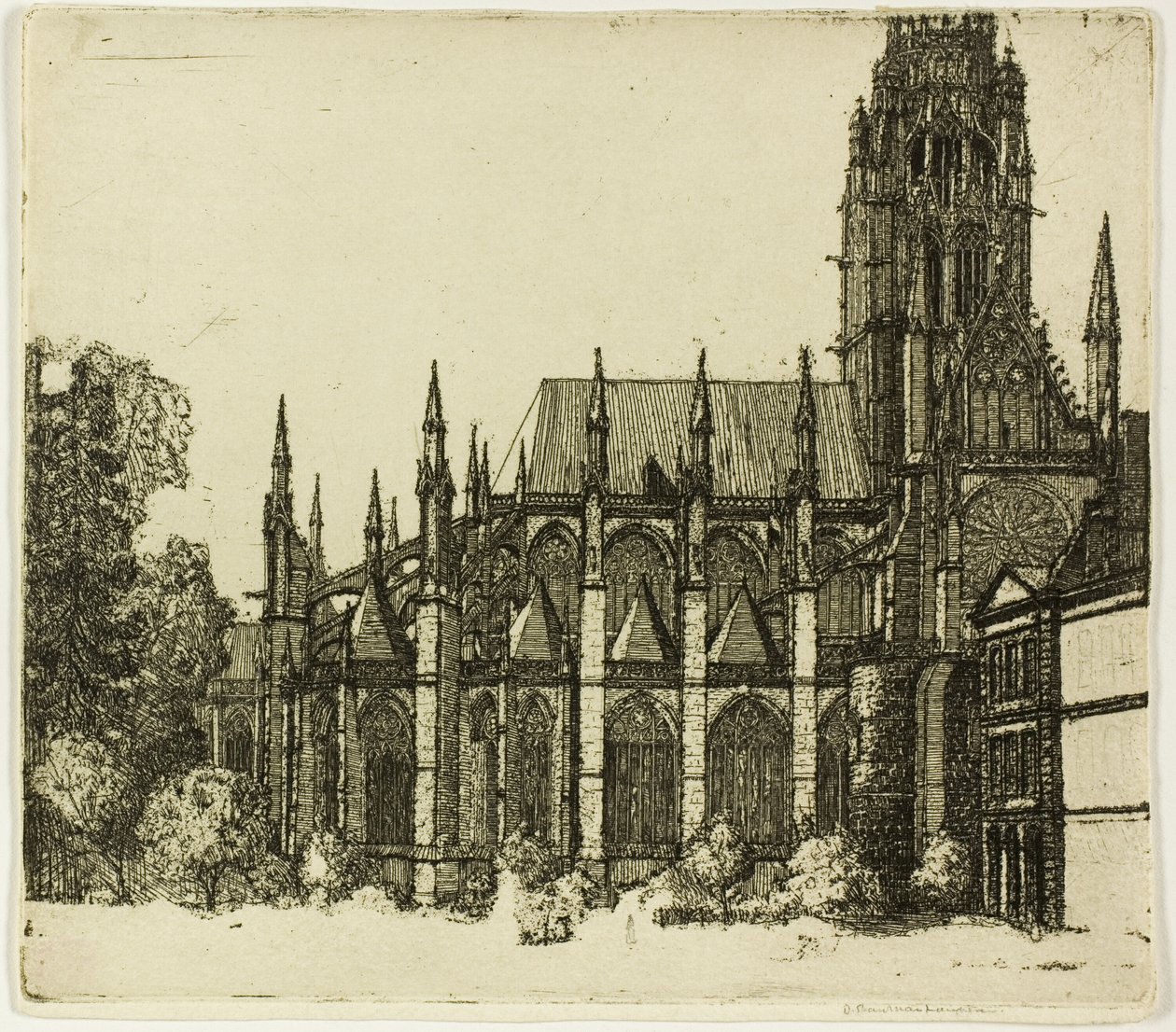 St. Ouen, Rouen da Donald Shaw MacLaughlan