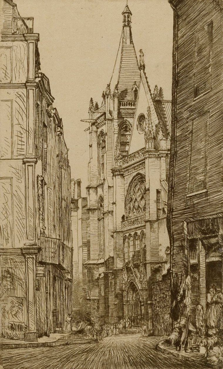 San Severino, Parigi da Donald Shaw MacLaughlan
