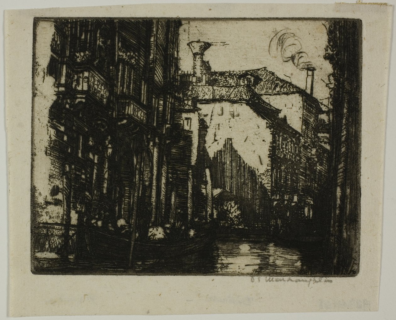 Il Canale Scuro, Venezia da Donald Shaw MacLaughlan