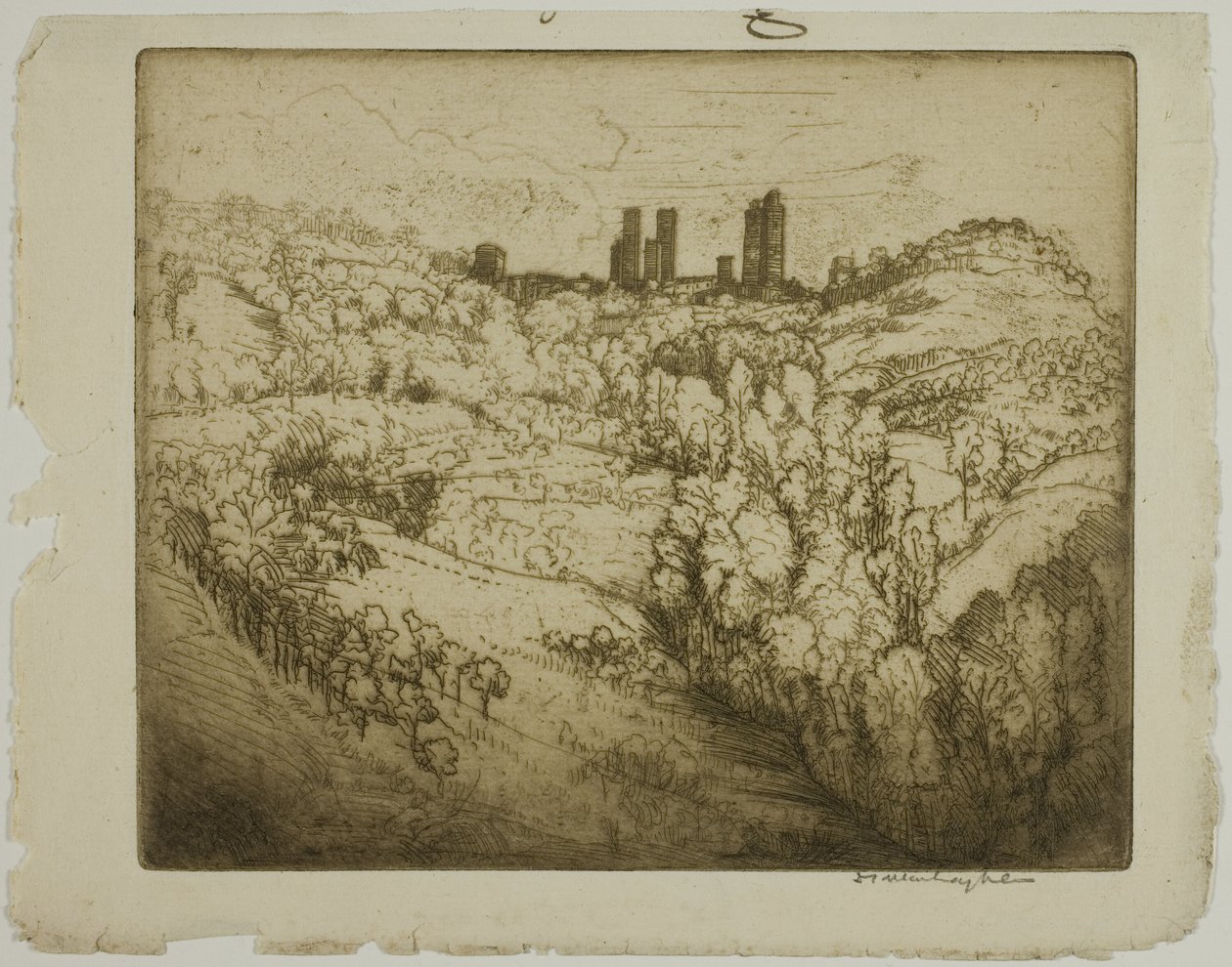 La Città Collinare da Donald Shaw MacLaughlan