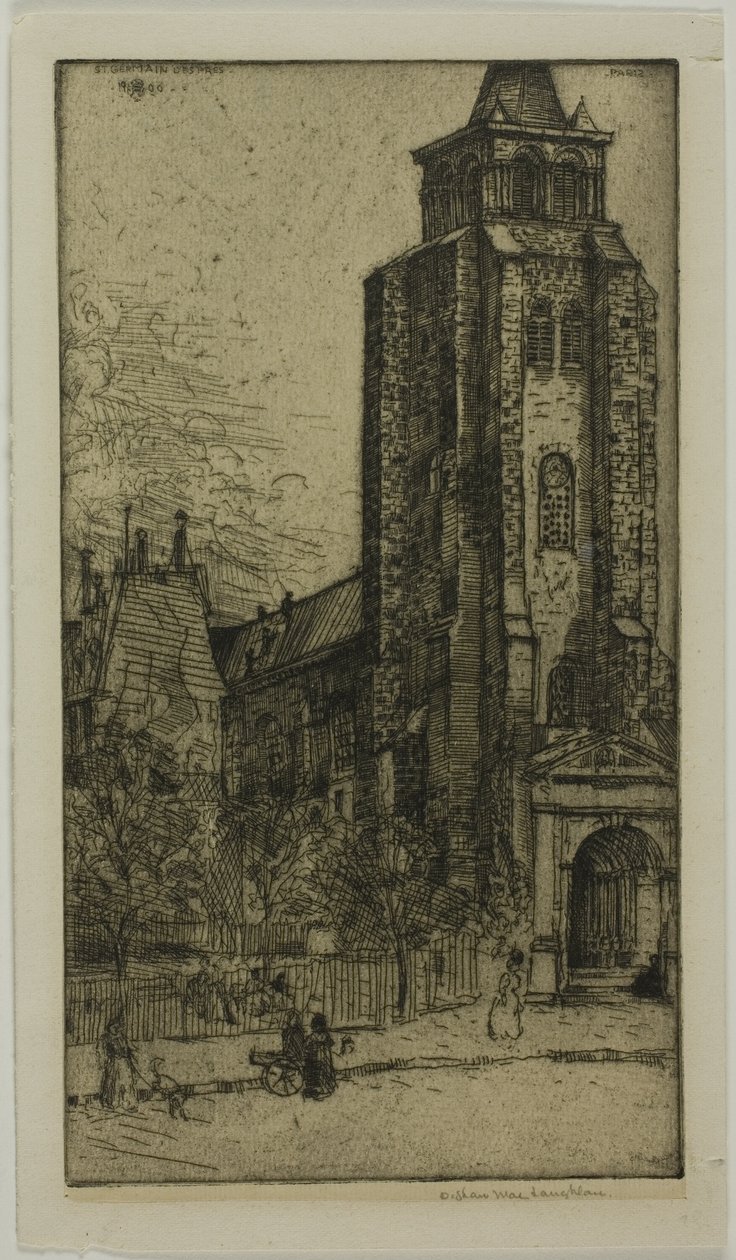Torre di St. Germain-des-Prés da Donald Shaw MacLaughlan