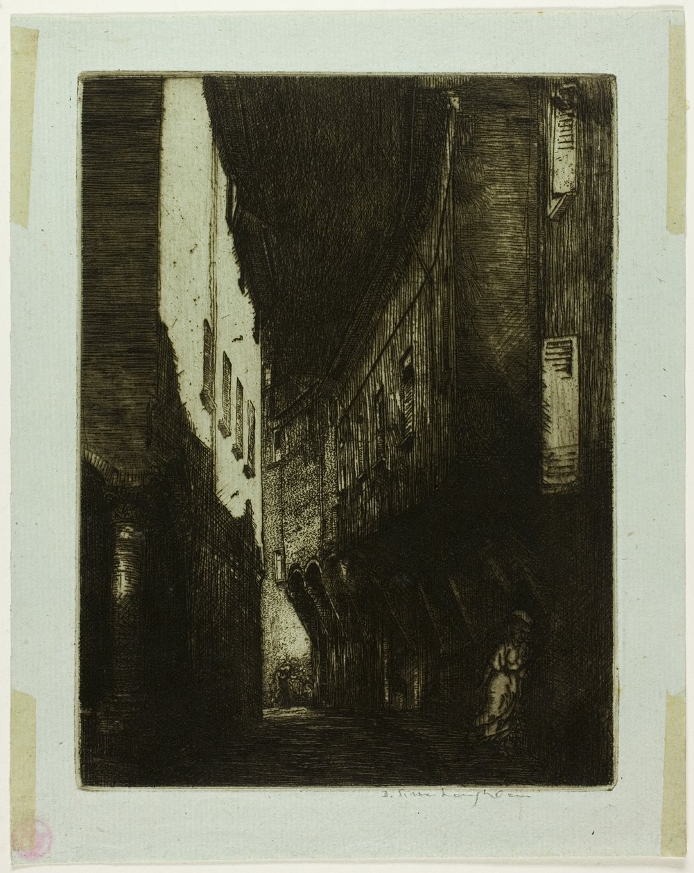Via San Vitale, Bologna da Donald Shaw MacLaughlan