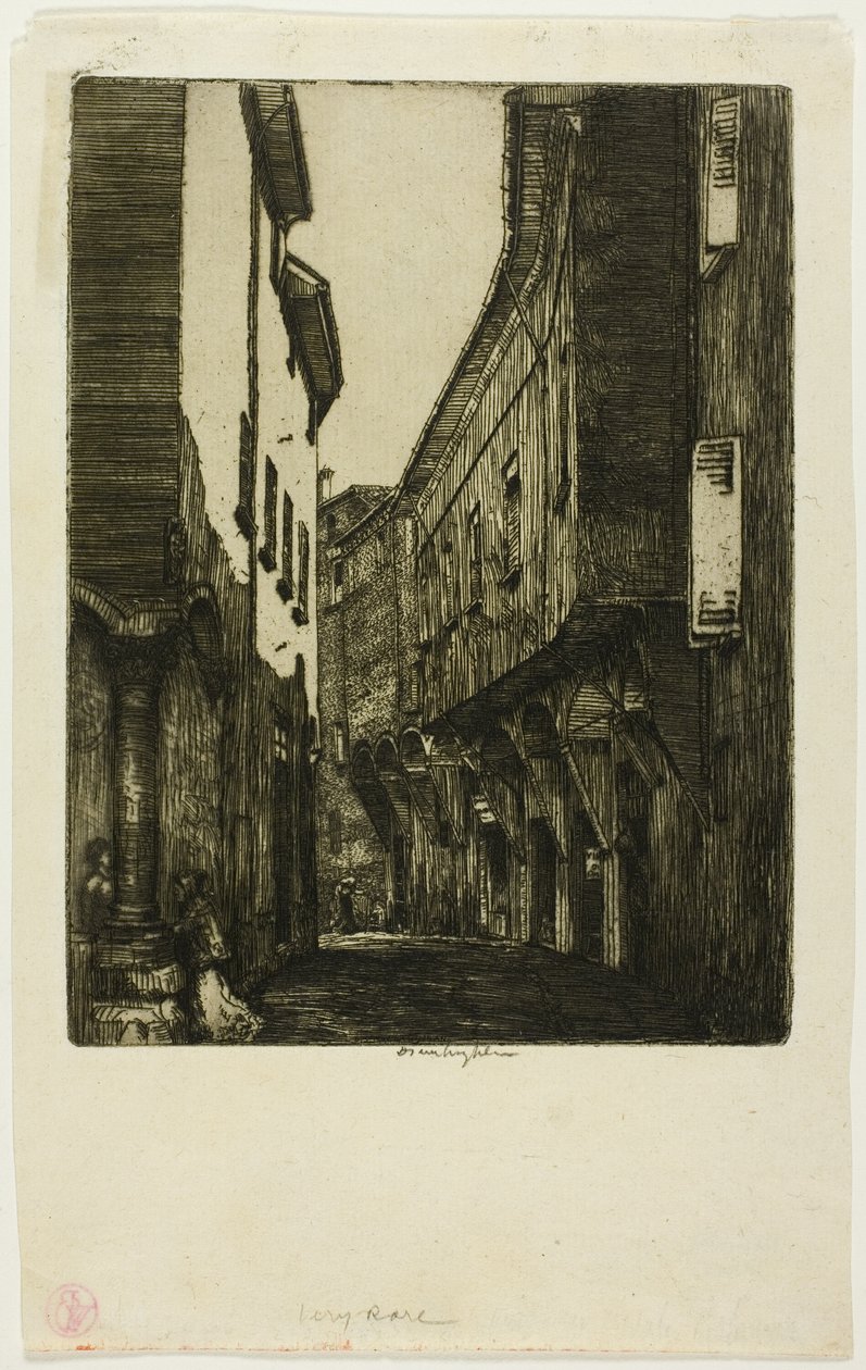 Via San Vitale, Bologna da Donald Shaw MacLaughlan