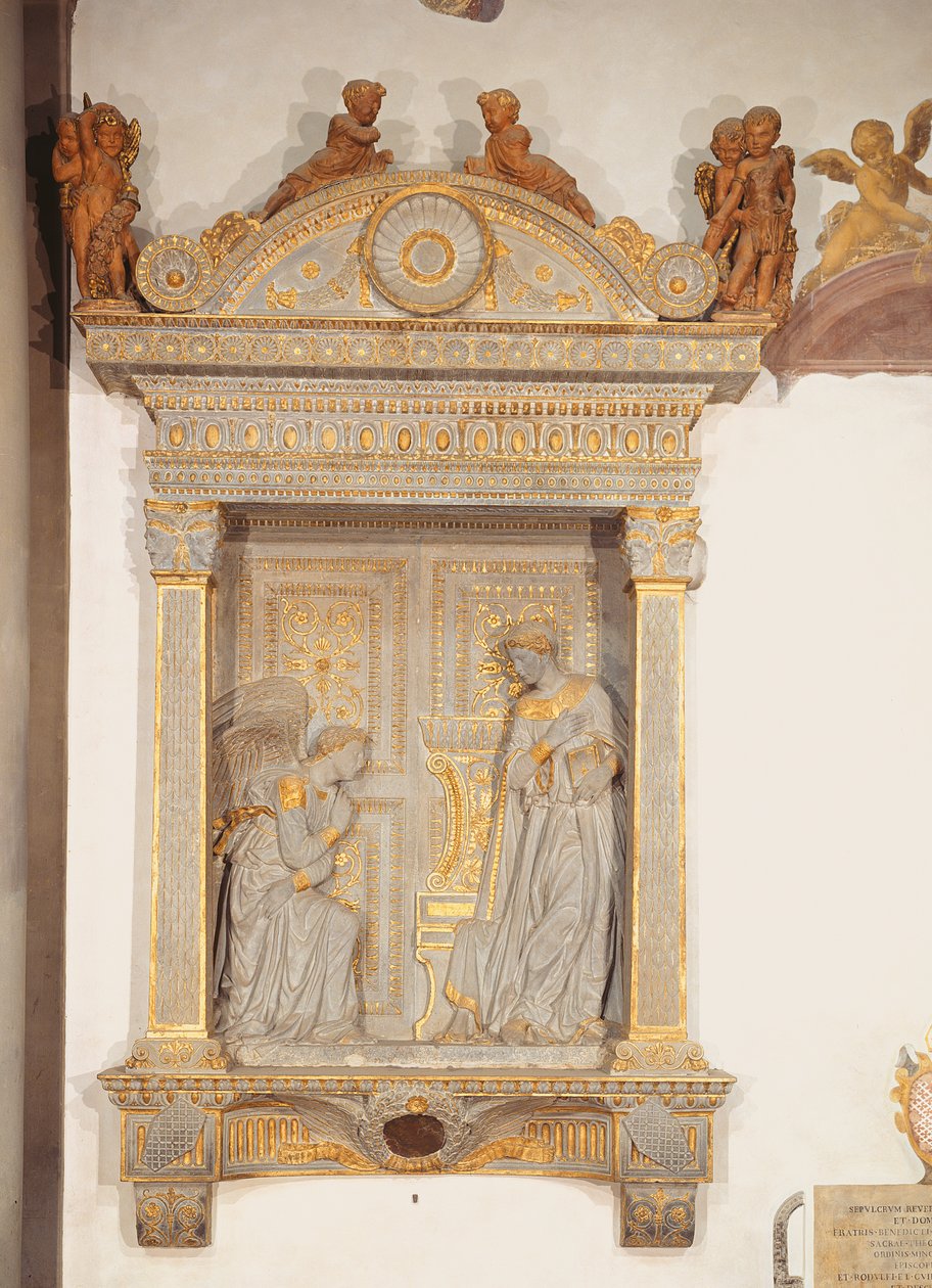 Annunciazione Cavalcanti (calcare dorato) da Donatello