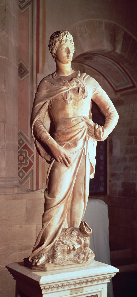 David, 1408 (dettaglio) da Donatello