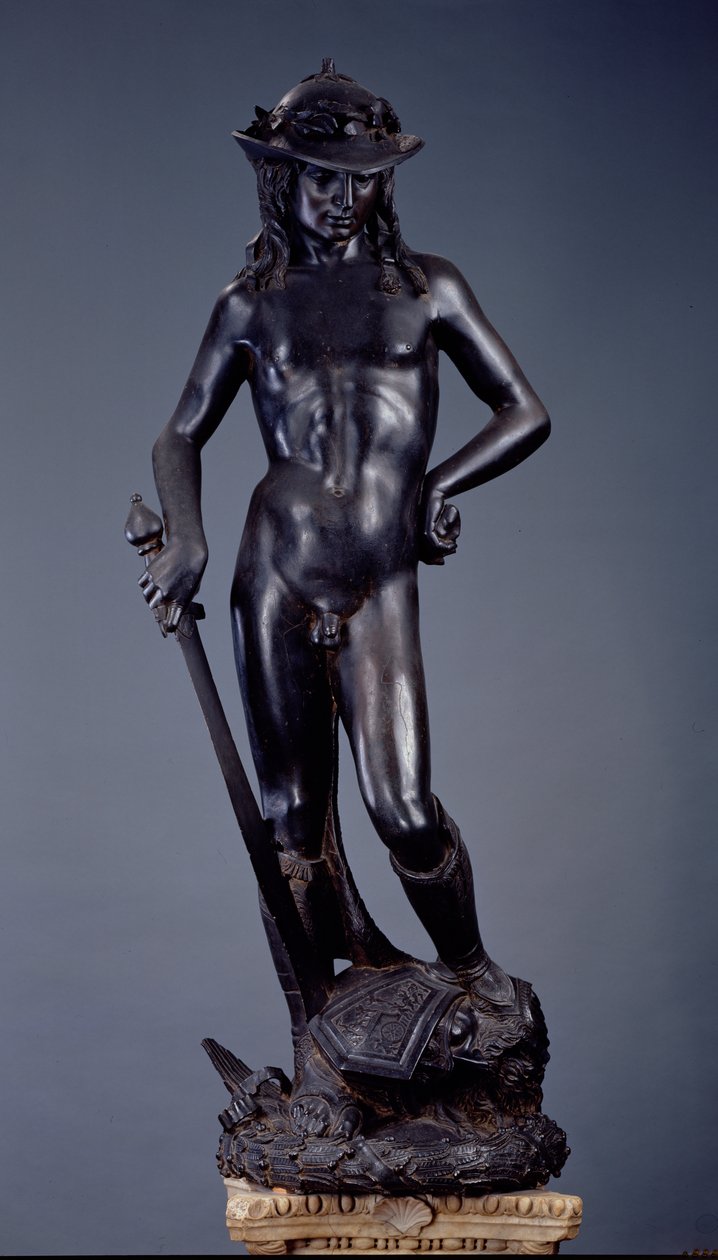 David, c.1440 (bronzo) da Donatello