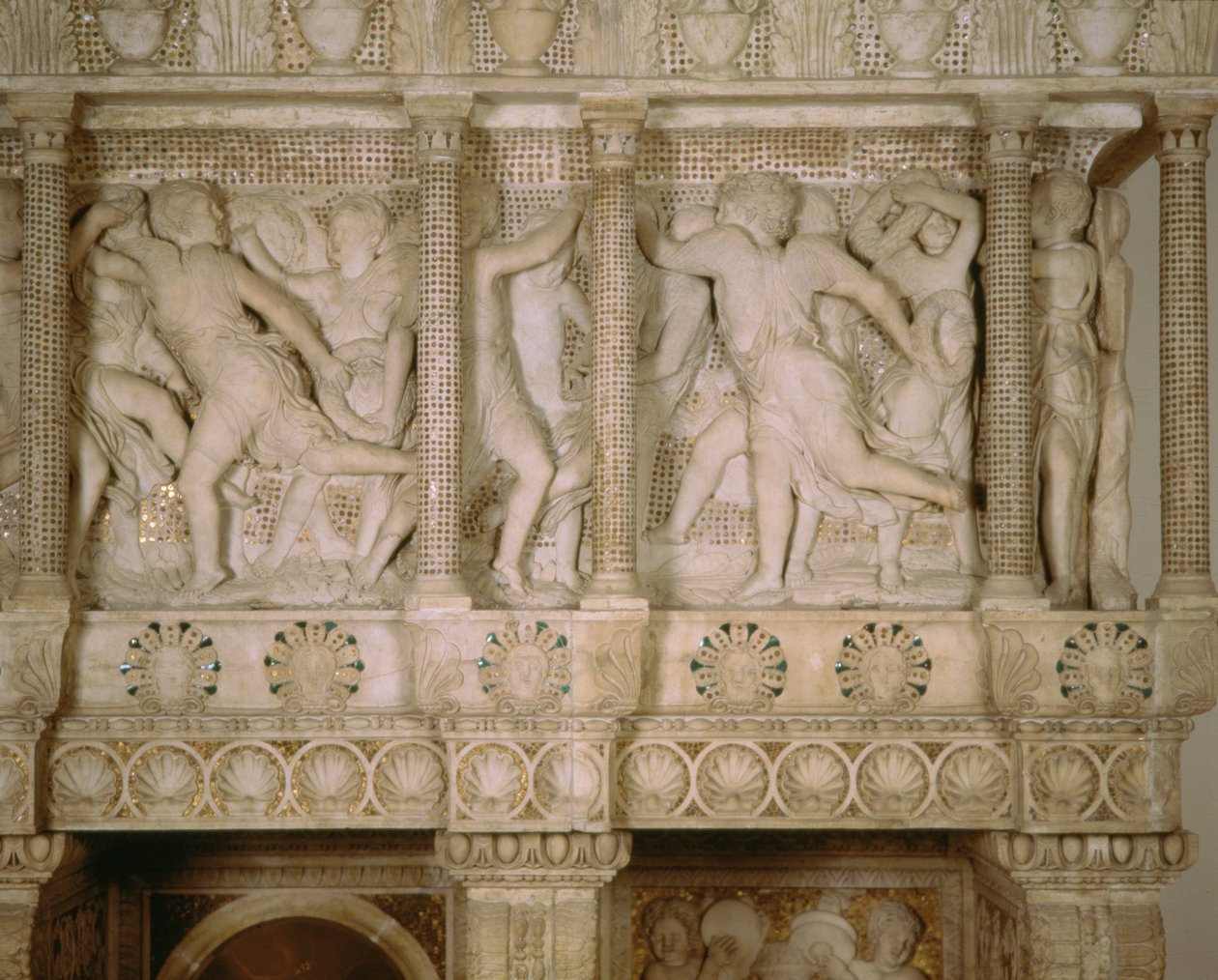 (dettaglio) dalla Cantoria, 1433-38 da Donatello