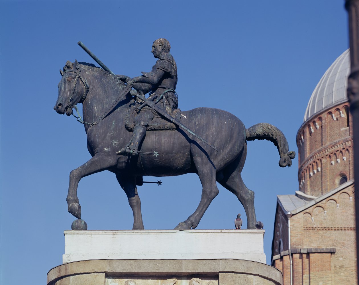 Ritratto equestre di Gattamelata, 1453 da Donatello