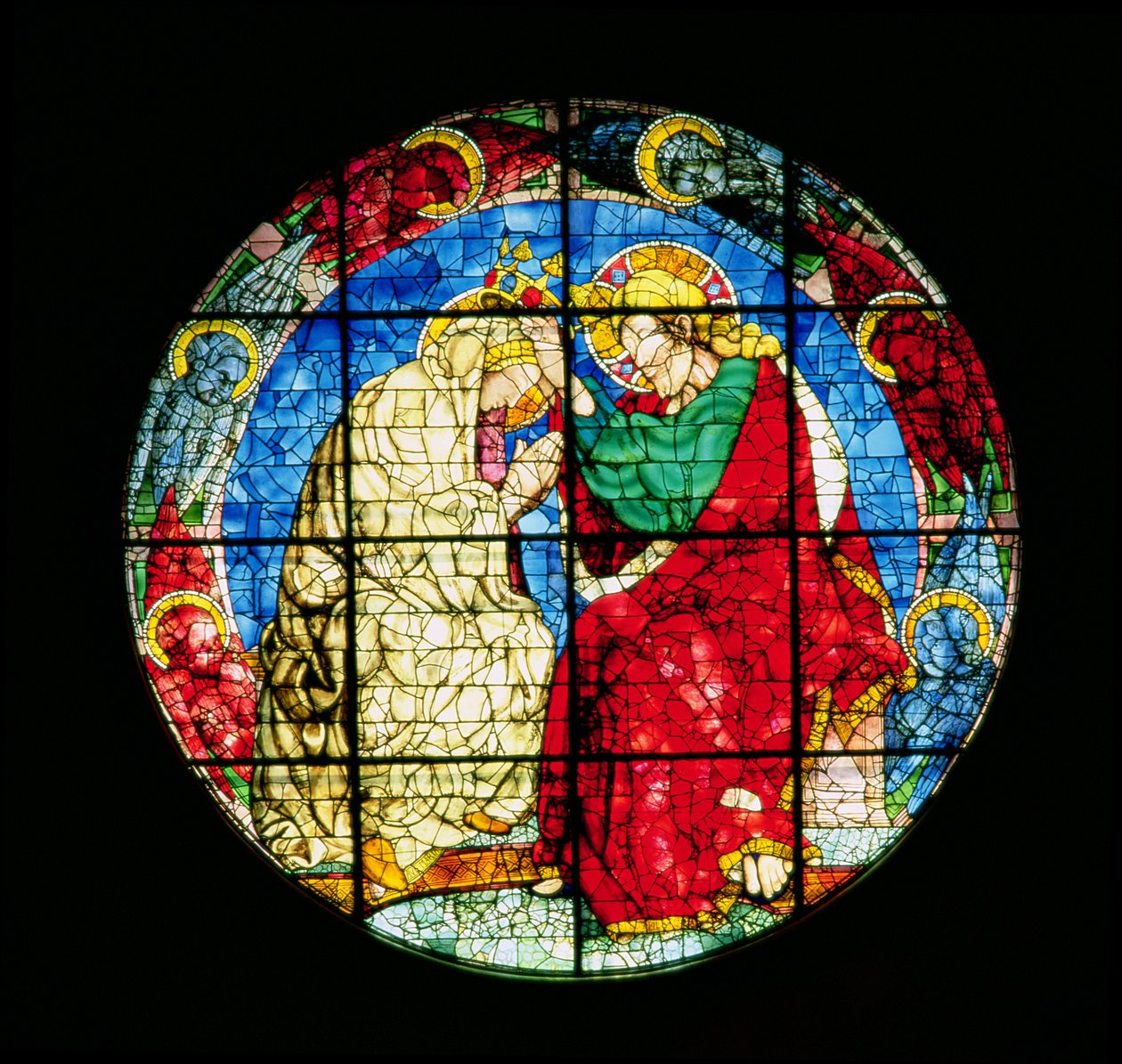 Oculo raffigurante l