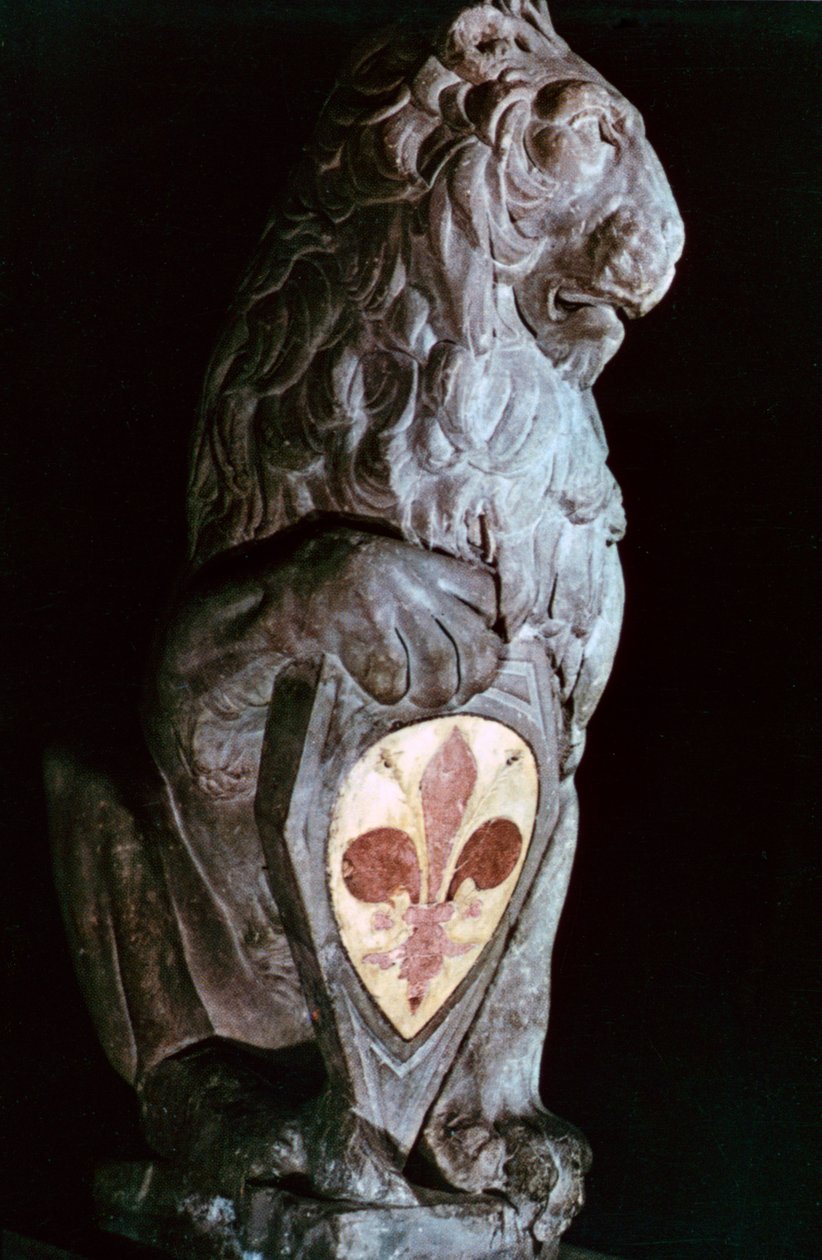 Leone araldico, 1420 da Donatello
