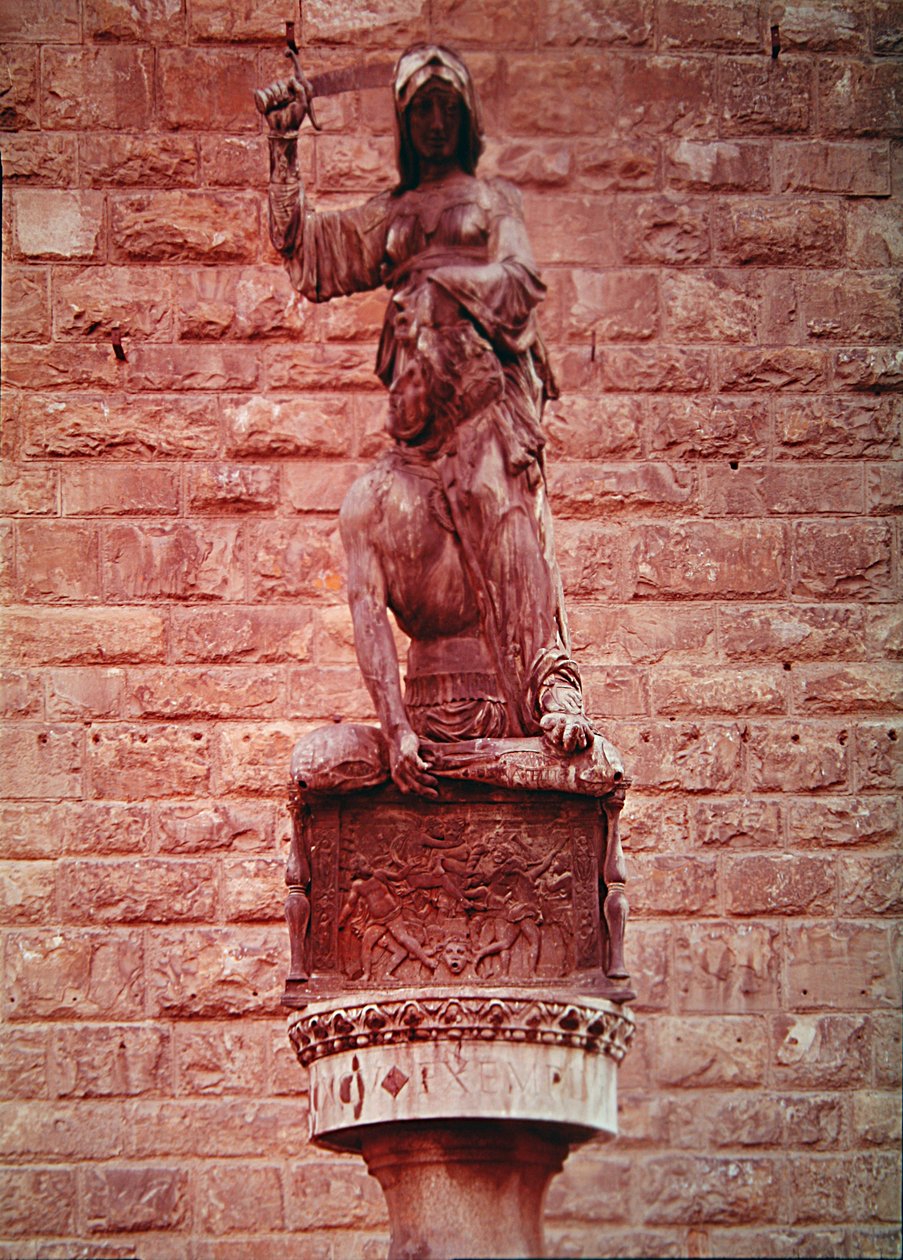 Giuditta e Oloferne, 1460 (bronzo) da Donatello