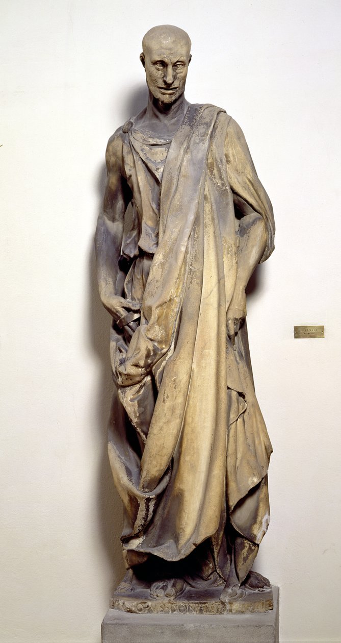 Il profeta Abacuc (Lo Zuccone) c.1423-36 da Donatello