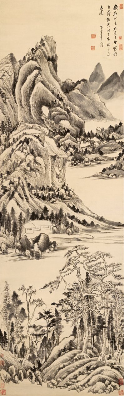 Paesaggio di montagna da Dong Qichang