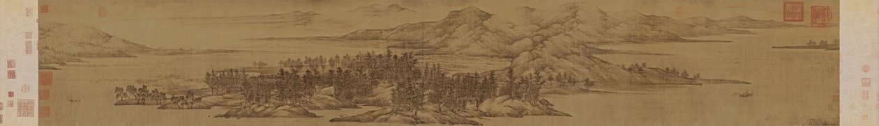 Veduta estiva di Jiangnan, X secolo da Dong Yuán