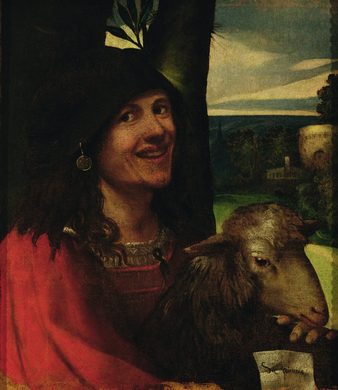 Ritratto di un giullare di corte da Dosso Dossi