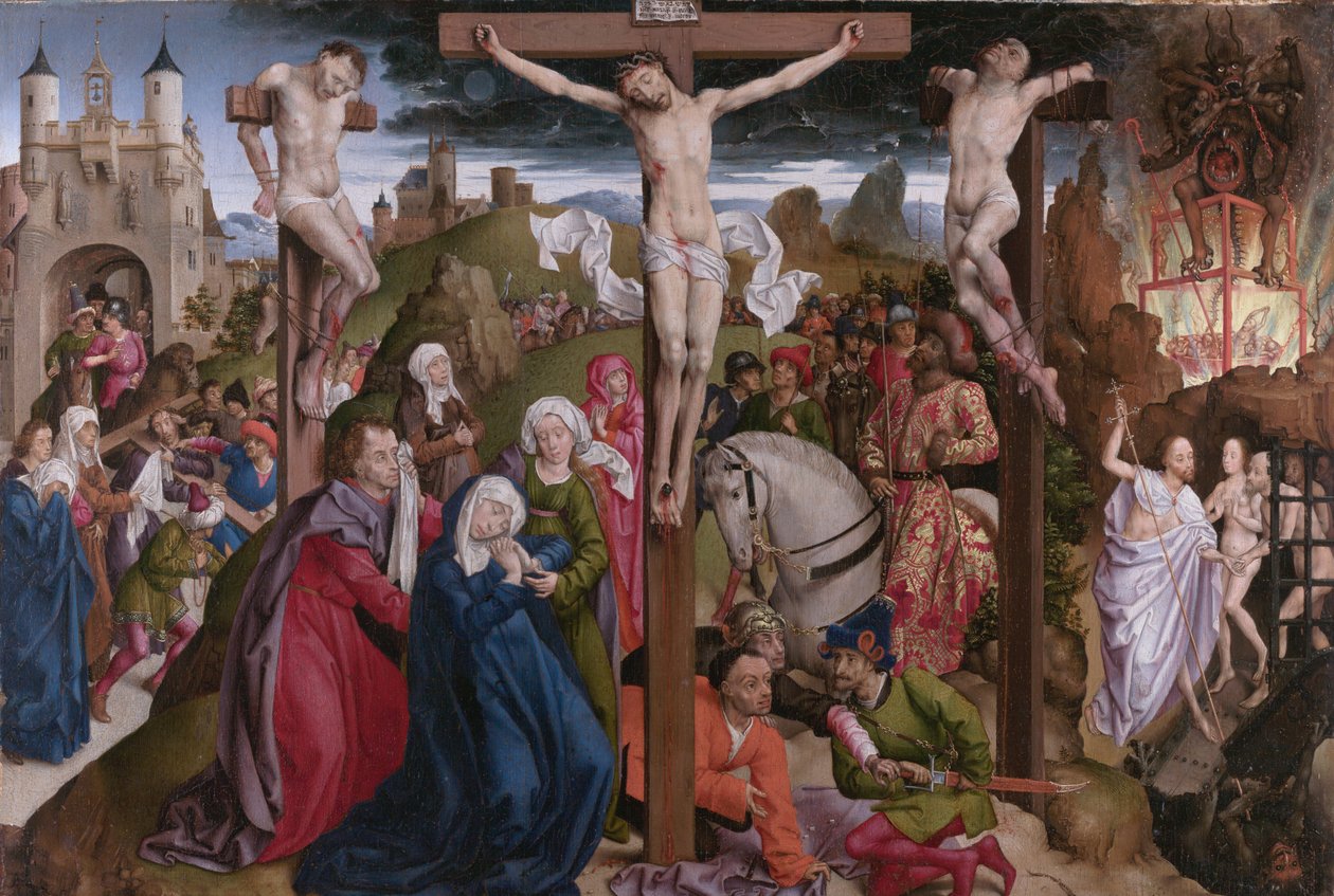 La crocifissione da Dreux Budé Master