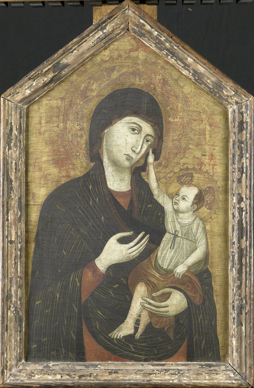 Maria con bambino da Duccio di Buoninsigna (copy after)