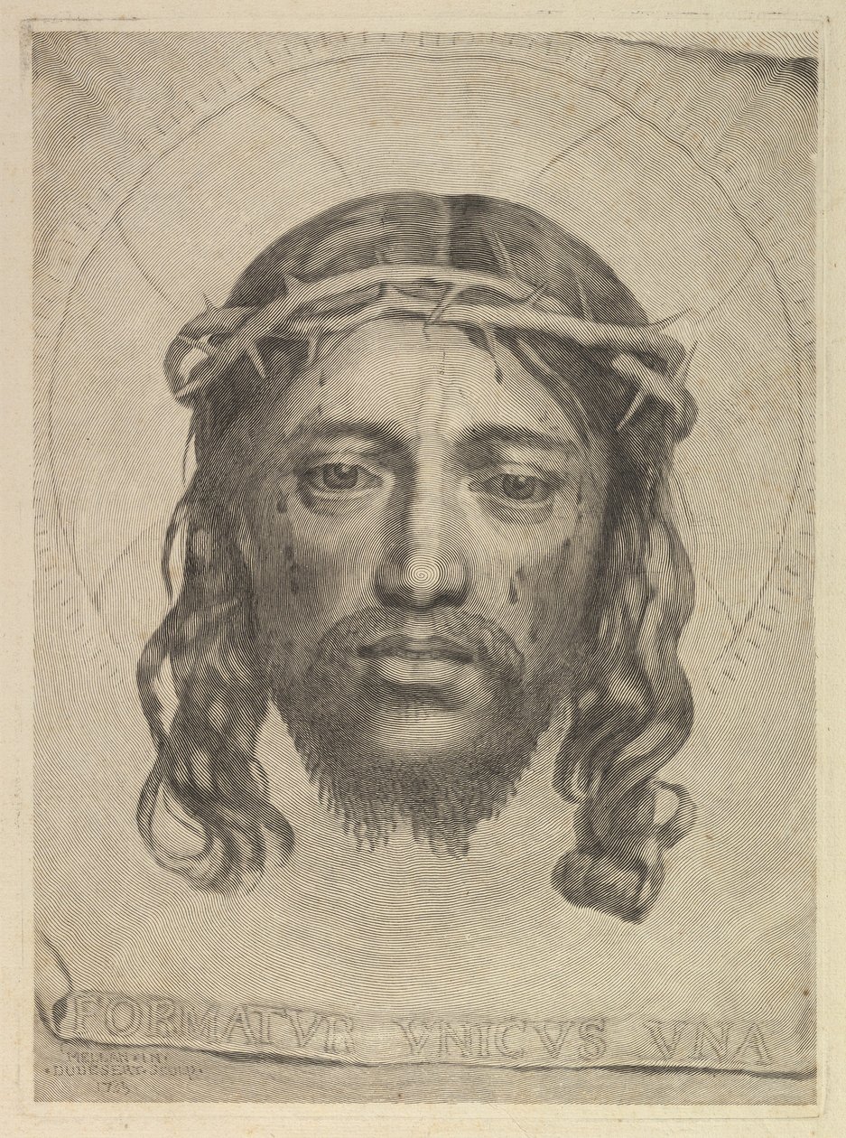 Volto di Cristo sul velo di Santa Veronica da Dudesert