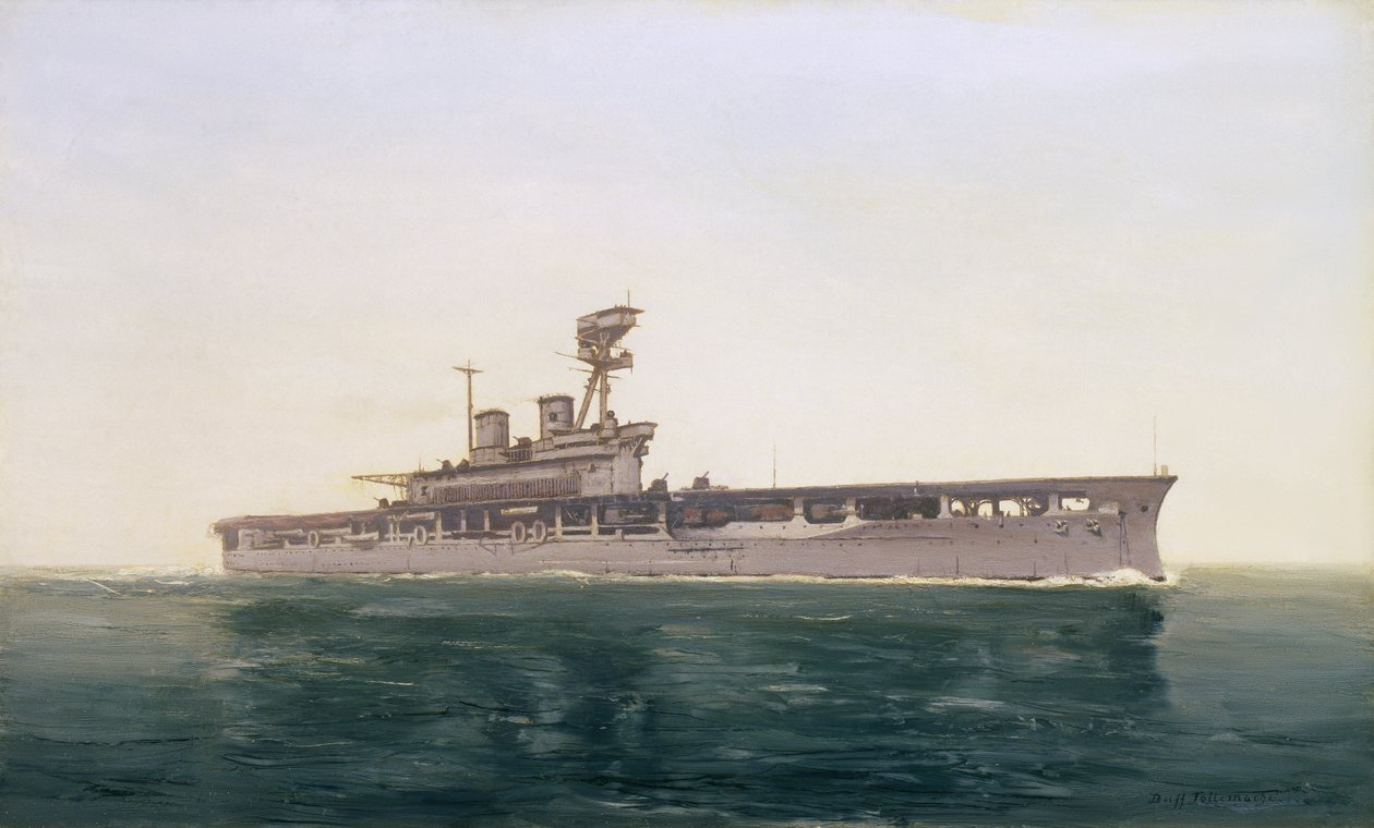 HMS Eagle, 1922 da Duff Tollemache
