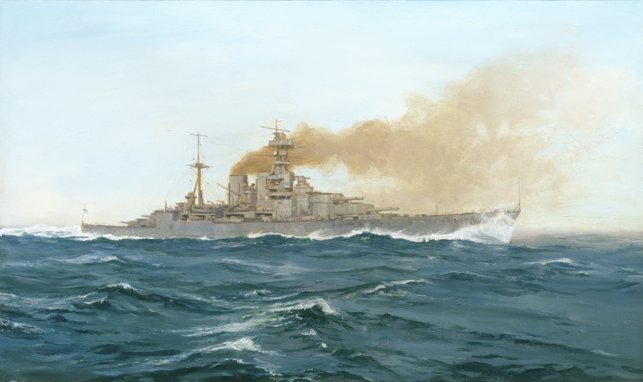 HMS Hood, 1919 da Duff Tollemache