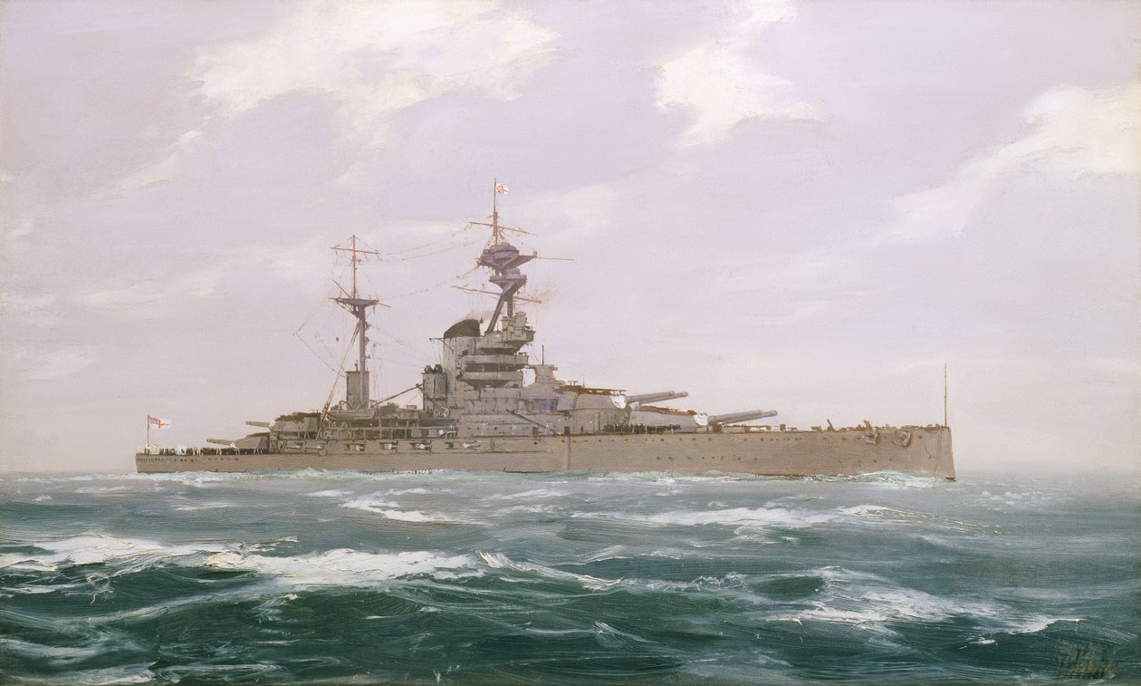 HMS Resolution, 1923 da Duff Tollemache