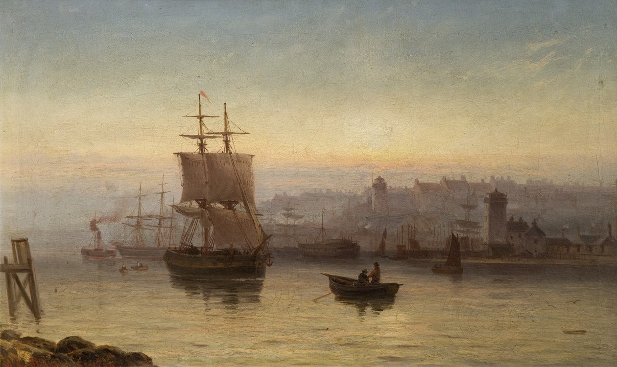Foce del fiume Tyne, sponda nord 1875 da Duncan F. McLea