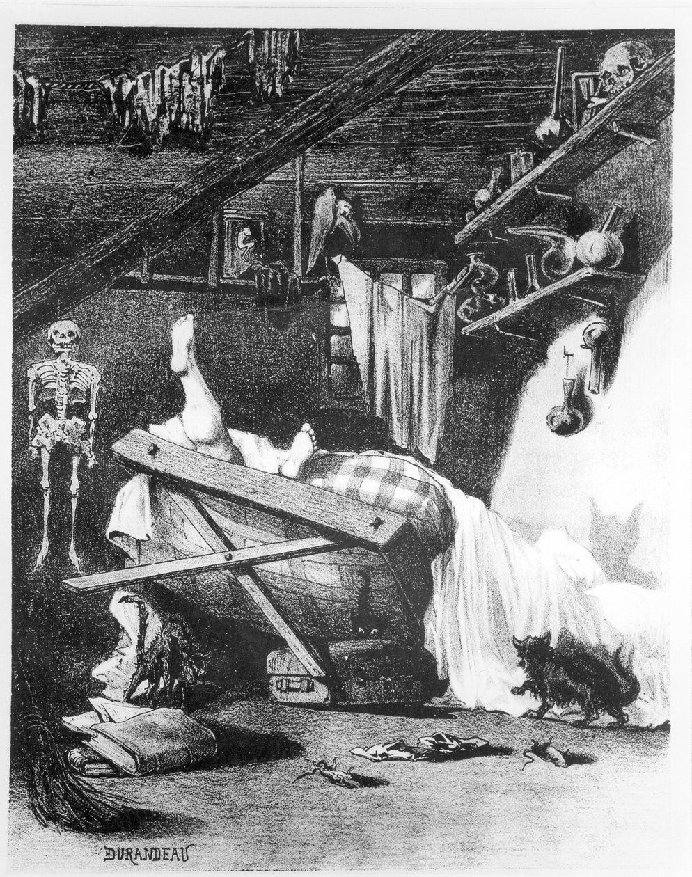 Le notti di Mr. Baudelaire (1821-67) da Durandeau