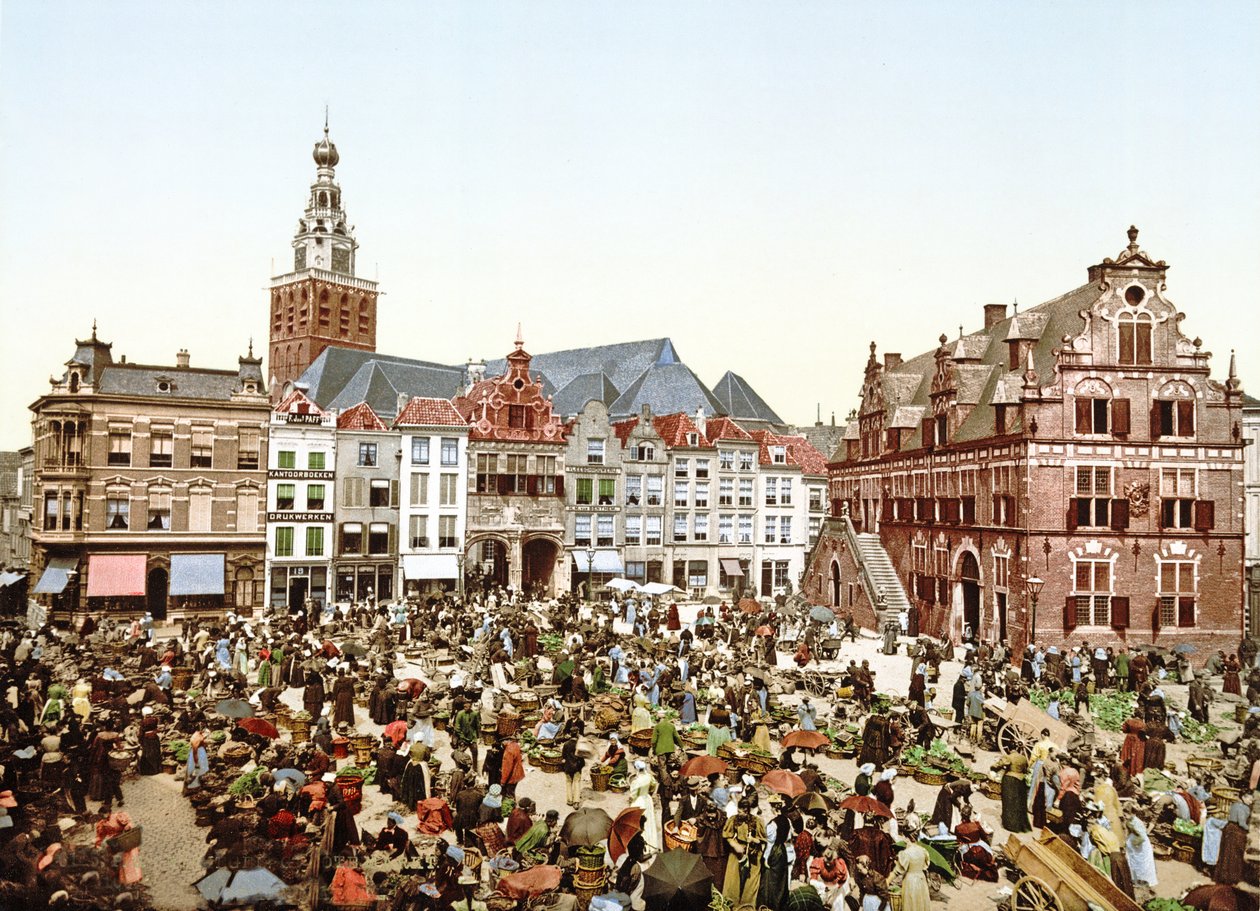 Grote Markt, Nijmegen, Olanda da Dutch Photographer