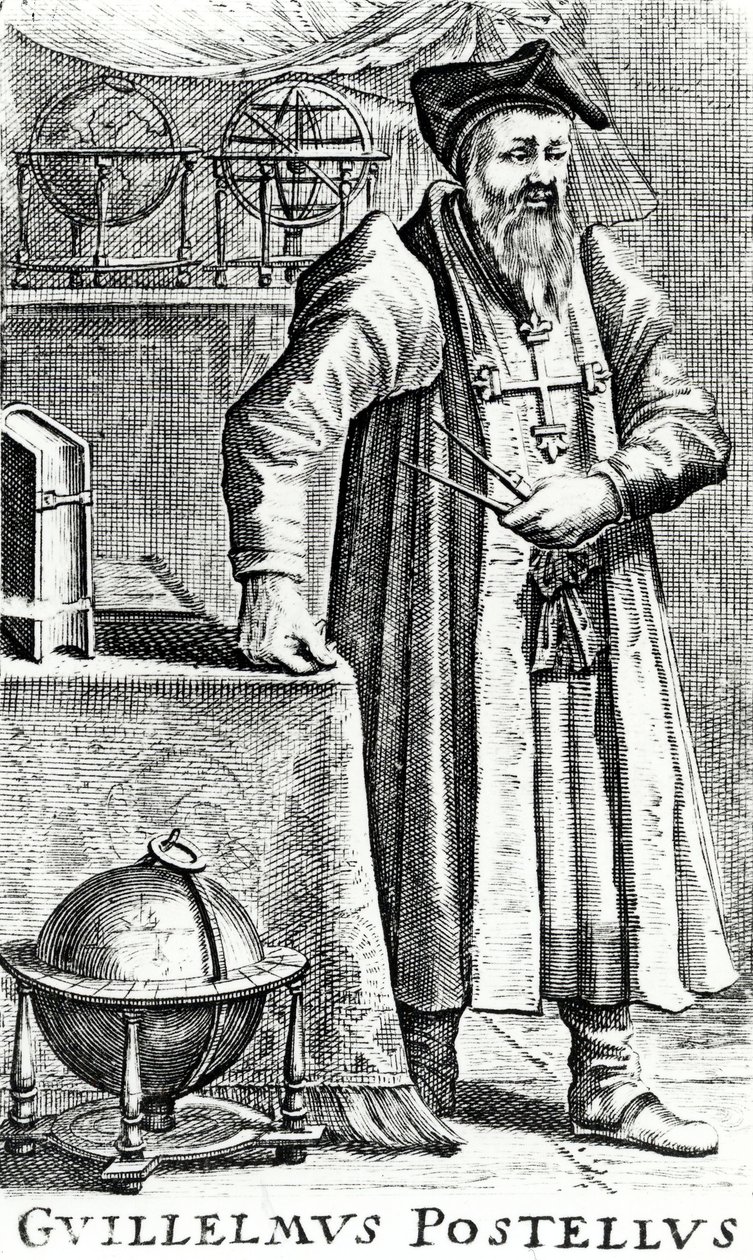 Guillelmus Postellus, XVII secolo da Dutch School